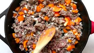 Sweet Potato Hash with Sausage and Eggs {Paleo, Whole30}