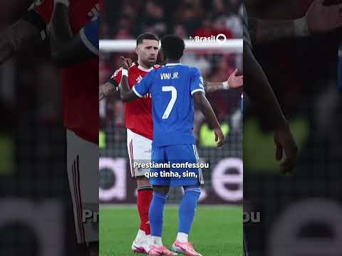 Uefa pune o jogador Gianluca Prestianni por insultos a Vini Jr com suspensão de seis jogos