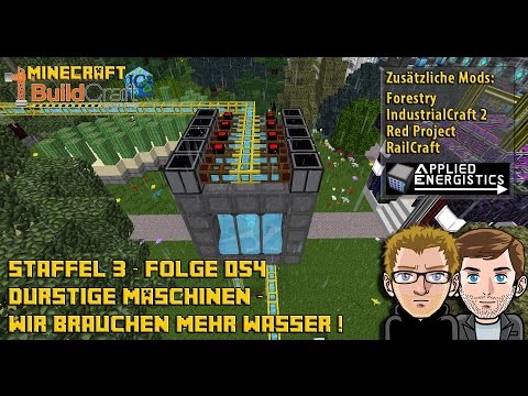 Let´s Play Buildcraft [HD+] S03E054 - Durstige Maschinen - Wir brauchen mehr Wasser