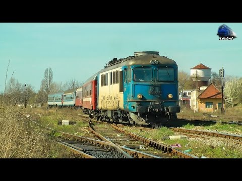 Fluieroasa/Whistle Loco DA 60-0881-7 cu/with Debrecen - Oradea Regio Train  in Oradea 21 March 2014