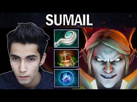 OG.SUMAIL INVOKER TRYING TOPSON'S BUILD - DOTA 2 7.23F GAMEPLAY