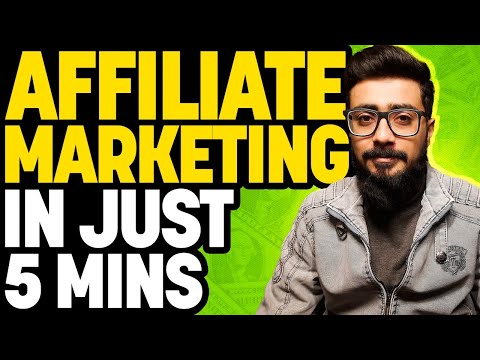 Affiliate Marketing in Just 5 Mints | How To Start Affiliate Marketing For Beginners
