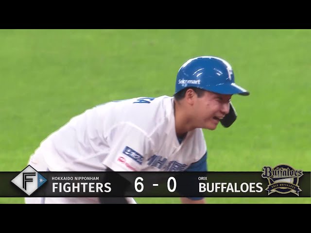 【7回裏】嬉しいプロ初打点!! ファイターズ・山縣秀 初球を捉えてライトへの2点タイムリーヒットを放つ!! 2025年5月13日 北海道日本ハムファイターズ 対 オリックス・バファローズ