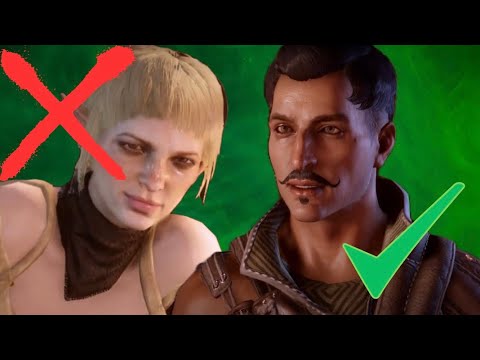 Every Dragon Age Inquisition Romance Ranked WORST to BEST