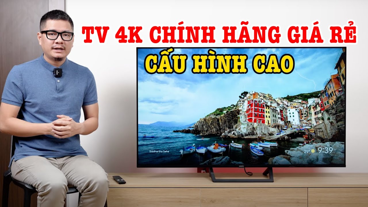 Tivi Xiaomi 55 inch A Pro Google Tivi 4K - Phiên Bản Quốc Tế, Bảo Hành Chính Hãng 24 Tháng 2