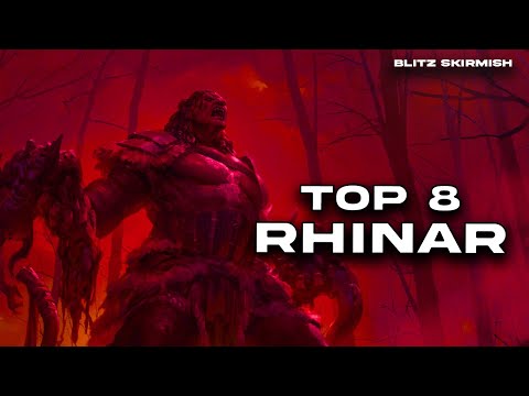 Top 8 Blitz Skirmish Rhinar Deck Tech!