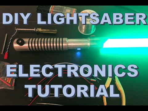 How to Install Electronics into a Lightsaber Hilt Step by Step - DIY Build Tutorial