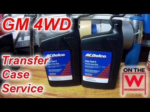 Saab 9-7x Transfer Case Fluid Change