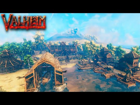 Valheim Survival Base Tour!