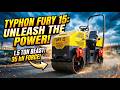 TYPHON Fury 15 Mini Road Roller 1.5 Ton | 35kN Compaction Power in Action | TYPHON Machinery