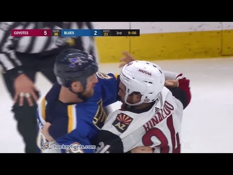 Zac Rinaldo vs Kyle Brodziak