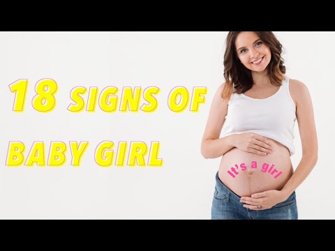 How to check the gender of your  unborn baby |||18 Pregnancy Symptoms for a Baby Girl