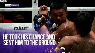 He took his chance and sent him to the ground | The Knock Out Room | beIN SPORTS USA