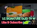 LG SIGNATURE OLED TV W