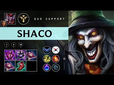 Shaco Support vs Leona - KR Diamond Patch 25.24