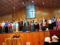 Friendship IMB Church Youth Choir ~ Because He Loved Me ~ 08 07 2011