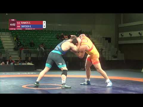 E. RAMOS (PUR) v. KYLE SNYDER (USA) // Round 2 FS - 97 kg