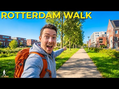 Breathtaking Rotterdam Ommoord Walk | Explore this Gorgeous Dutch City in 4K!