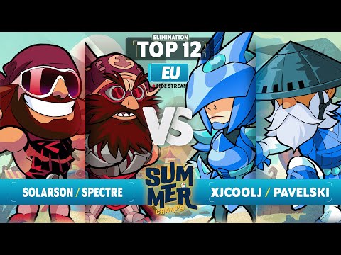 xJcoolJ & Pavelski vs Solarson & Spectre. - Elimination Top 12 - Summer Championship 2023 - EU 2v2