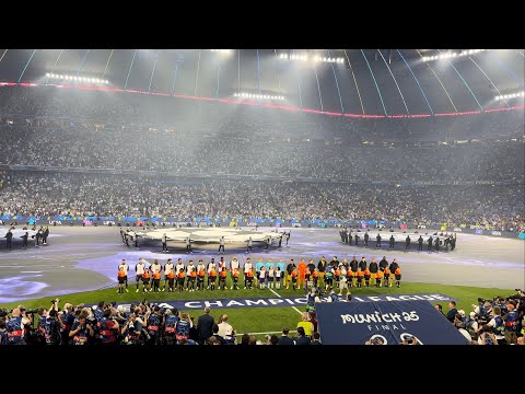 Anthem ✨ Paris Saint-Germain - Inter Milano 🇫🇷🇮🇹 Champions League Final 2025 Munich