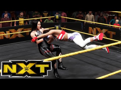 Wwe2k20 Nxt- Io sharai vs Brooklyn von braun