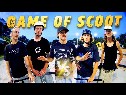 4 WAY PRO GAME OF SCOOT | Kai Saunders, Levi Knight & More