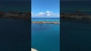 Cruise News - An on location look at the progress of the Royal Caribbean beach club in Nassau.