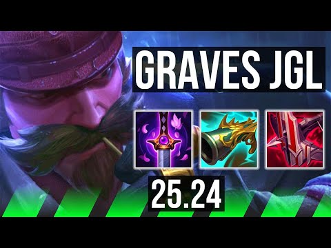 GRAVES vs KHA'ZIX (JGL) | 4k gold comeback | EUW Master | 25.24