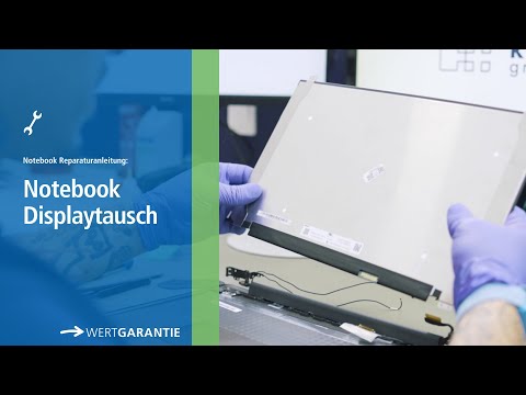 Notebook Display Reparatur - Anleitung