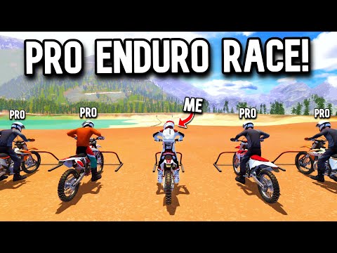 I DID A PRO ENDURO RACE IN MX BIKES!