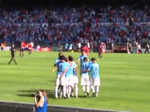 Gol de Mario Bermejo en Balaidos Celta 2 Osasuna 0