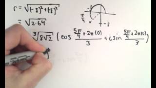 Roots of Complex Numbers - Example 6