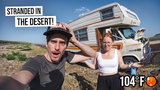 Our RV Died IN THE DESERT! 🥵 Is Our Road Trip Over ALREADY??