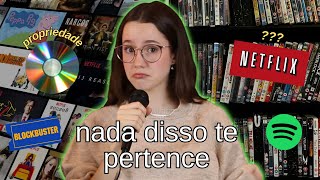 a era dos streamings, a perda da propriedade e a falta de mídias físicas - onde ficam suas memórias?