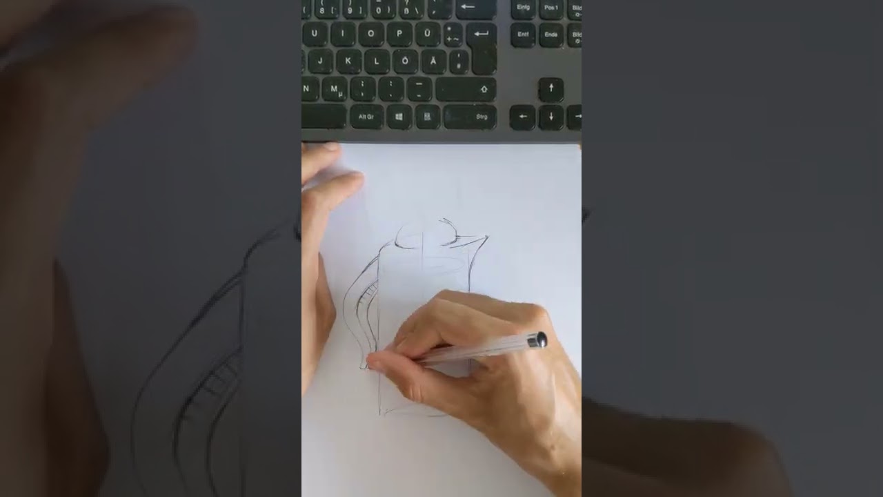 how to sketch a kettle #industrialdesign #designprocess #artprocess #drawingtutorial #sketching