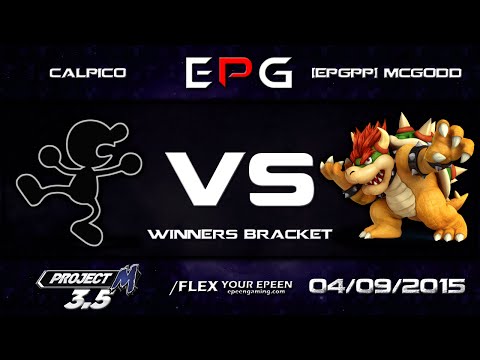 ePG Monthly - Calpico (Mr. Game & Watch) Vs. [ePGPP]McGodd (Bowser) SSBPM (Winners R2) - Project M