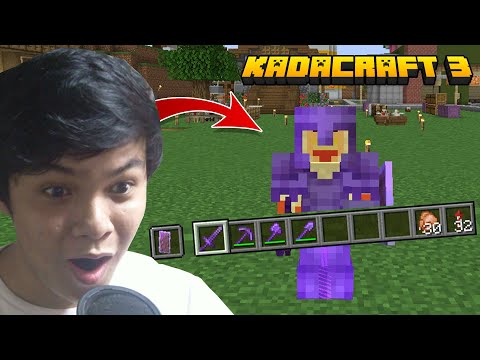 Easiest Way to get full set Netherite | Kadacraft s3 Ep.42