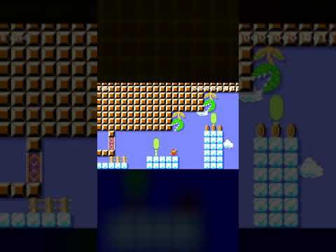 Sky High Speedrun! || Sky Sprint 20secs || Super Mario Maker 2 #Shorts​