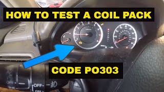How to Test a Coil Pack on a 2008 Honda Accord | Fix Engine Misfire
