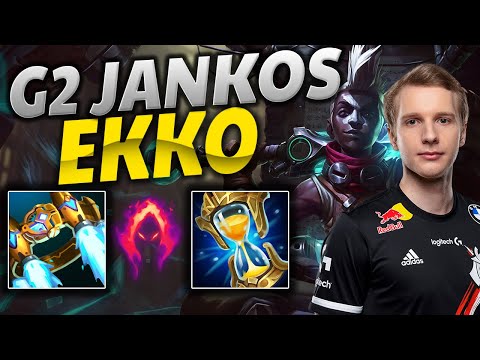 G2 JANKOS EKKO JUNGLE GAMEPLAY + [LIVE STREAMING] | Patch 11.18 / Season 11 #LeagueofLegends