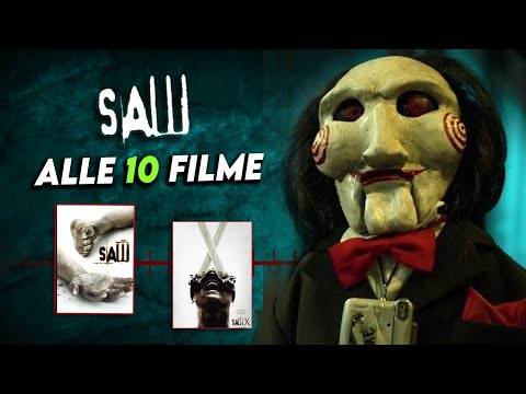 ALLE 10 Saw Filme Geschichte erklärt - Von Saw 0.5 bis Saw X