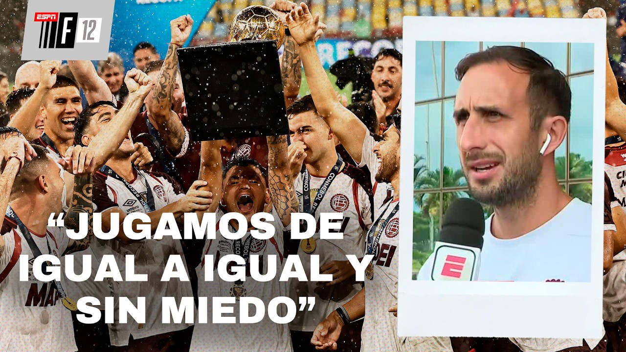 "VINE A LANÚS CON GANAS DE SEGUIR SUMANDO TÍTULOS", CARLOS IZQUIERDOS TRAS LA ÉPICA GRANATE | F12