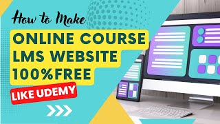 How to Create Online Course, LMS, Educational Website like Udemy Using WordPress 2024 - Tutor LMS