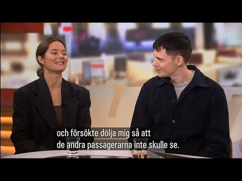 Interview with Bill Skarsgård and Asta Kamma about Burn all my letters by SVT (English subtitles)