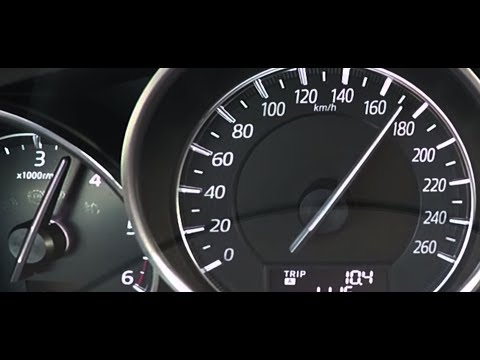 2015 Mazda CX-5 SKYACTIV-D 175  0-100 kmh kph 0-60 mph Tachovideo Beschleunigung Acceleration