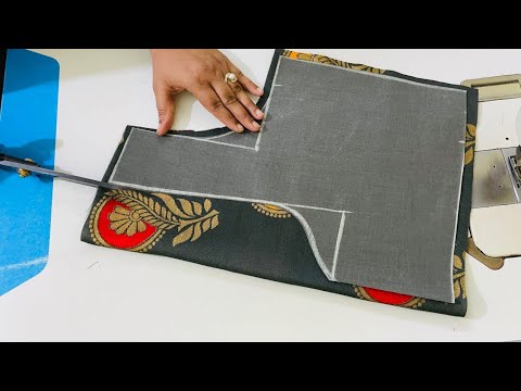 New Model Blouse Design | Cutting and Stitching | Blouse Back Neck Design | Back Blouse Design