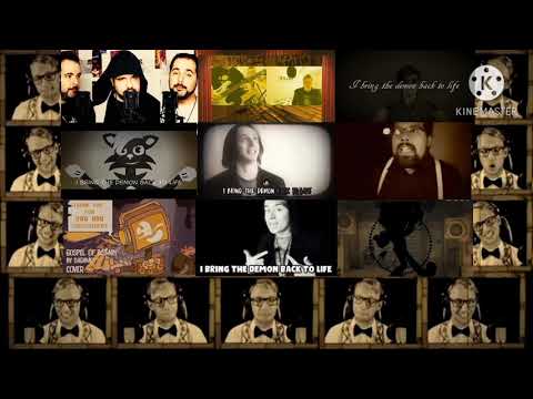 ULTIMATE VERSION] BENDY SONG (GOSPEL OF DISMAY) LYRIC VIDEO - DAGames [VOCAL COVER MASH-UP]REMAKE 2