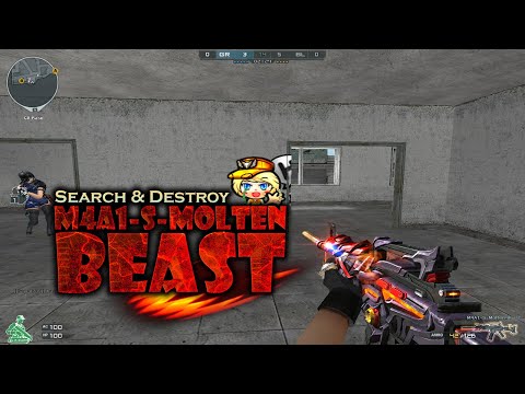 Crossfire West | M4a1-S-Molten Beast Search & Destroy game played