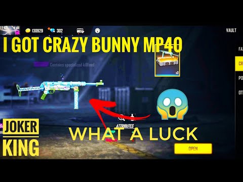 I GOT CRAZY BUNNY MP40 ONLY IN 29RS.😱 || Garena || Joker King