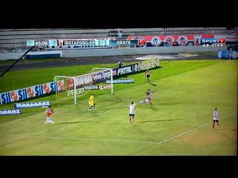 Botafogo 3 x 1 Oeste-SP - Gol de William - Paulistão 2014